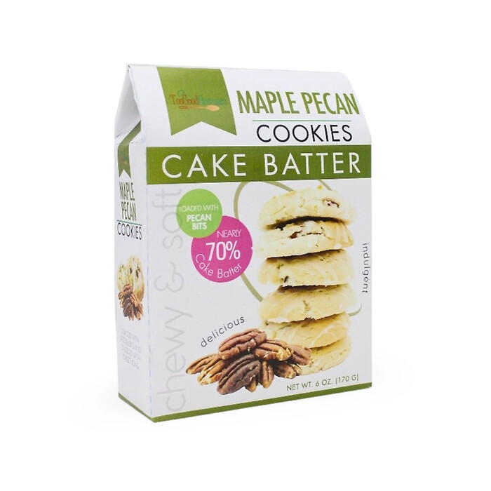 Maple Pecan Cake Batter Cookies