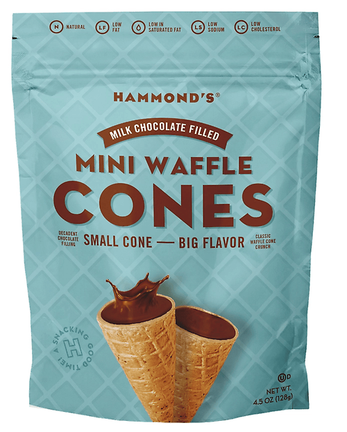 Milk Chocolate Waffle Cone